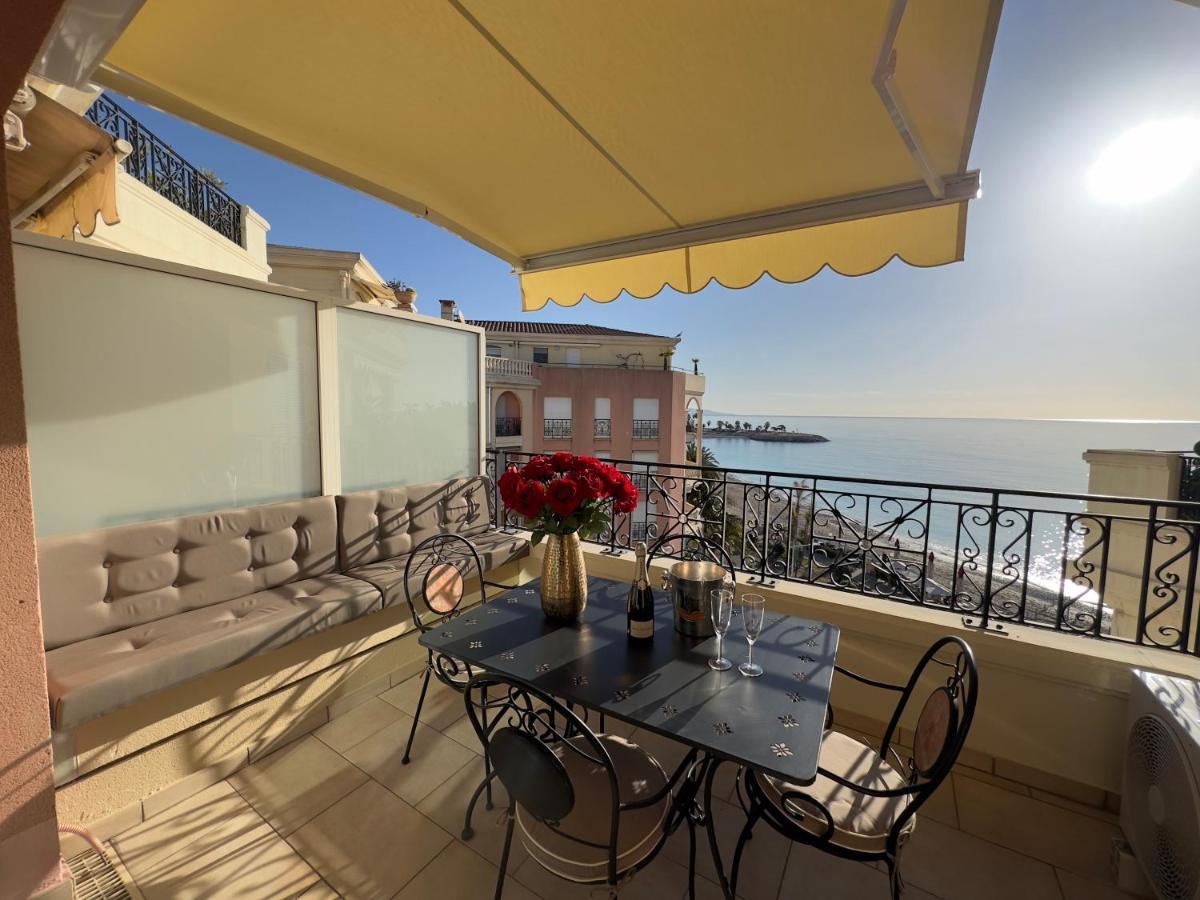 Exclusive Panoramic Sea View In Victoria Beach مينتون المظهر الخارجي الصورة